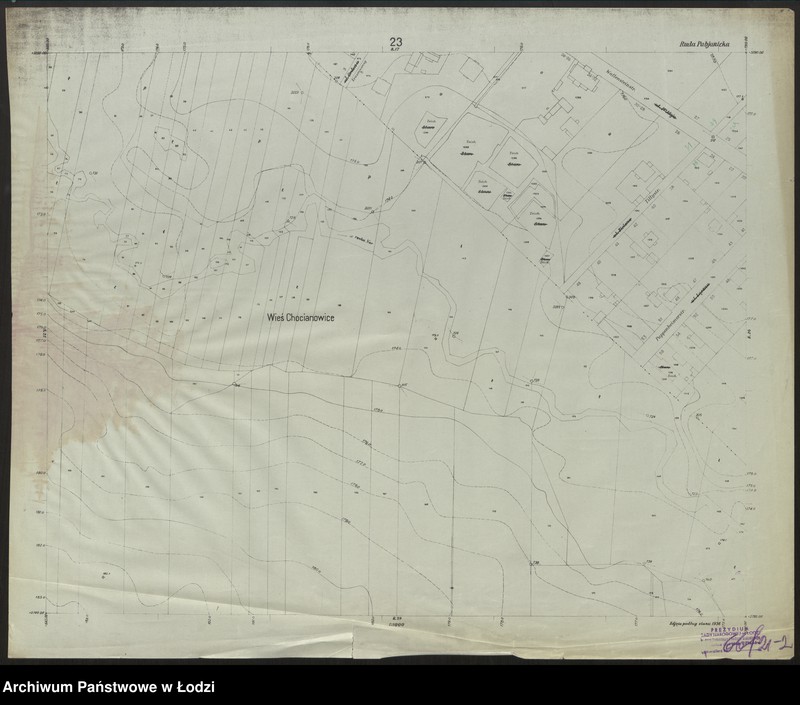 Obraz 2 z jednostki "Plan miasta Rudy Pabianickiej Sekcja 23"