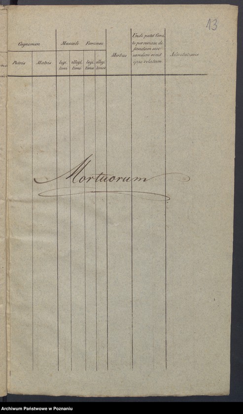 Obraz 10 z jednostki "Duplikat Libris Baptisatorum, Copulatorum et Mortuorum."