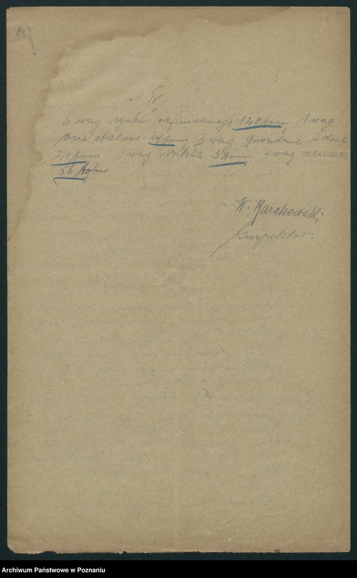 Obraz 13 z jednostki "[Raporty z kontroli wywożonych i przywożonych towarów]"