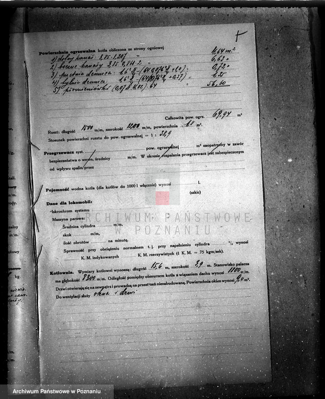 Obraz 9 z jednostki "Tartak Dt. Czajki w Międzychodzie nr woj. kotła 5224"