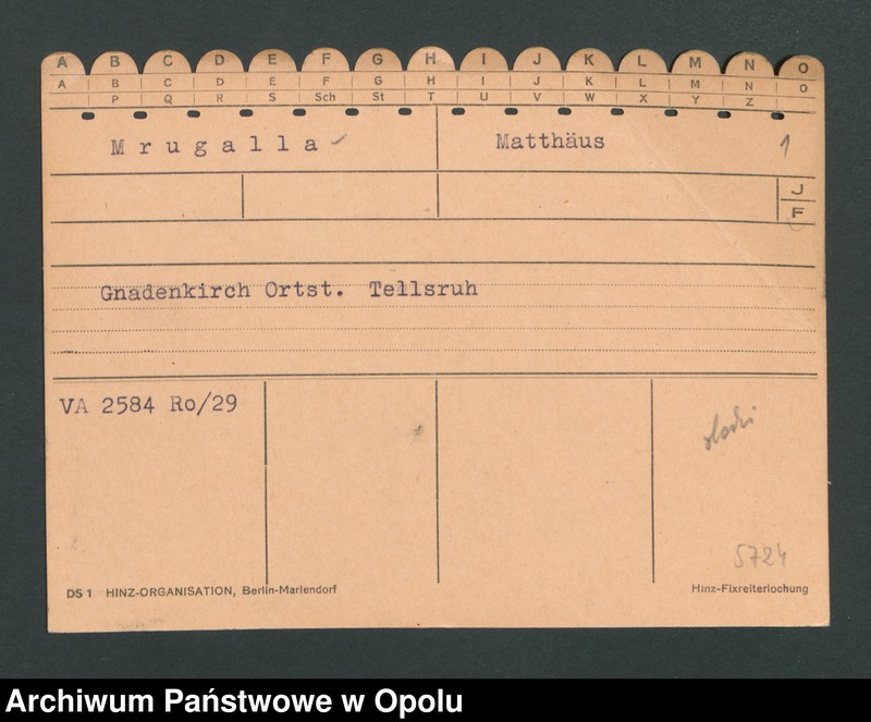 Obraz 3 z jednostki "[Mrugalla Matthäus, Gnadenkirch]"