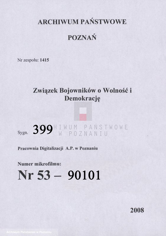 Obraz 1 z jednostki "Życiorysy powstańców wielkopolskich: B - tom Vl /Bubacz Mieczysław Marta - Bzdęga Jan/."