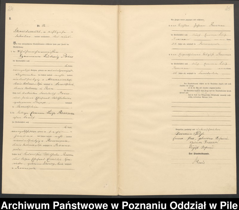 image.from.unit.number "Księga małżeństw"