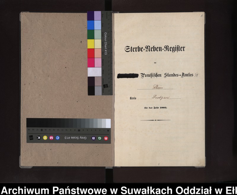 image.from.unit.number "Sterbe-Neben-Register des Preussischen Standes-Amtes Rhein Loetzen"