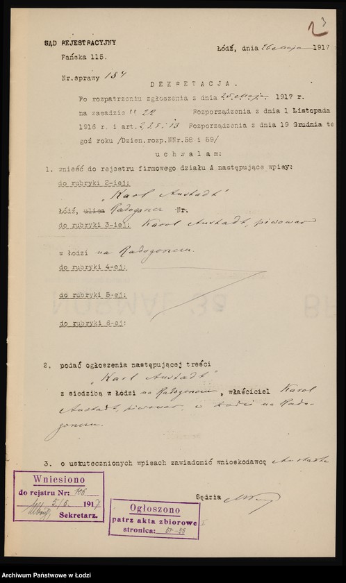 Obraz 5 z jednostki "Karl Anstadt- piwowar"