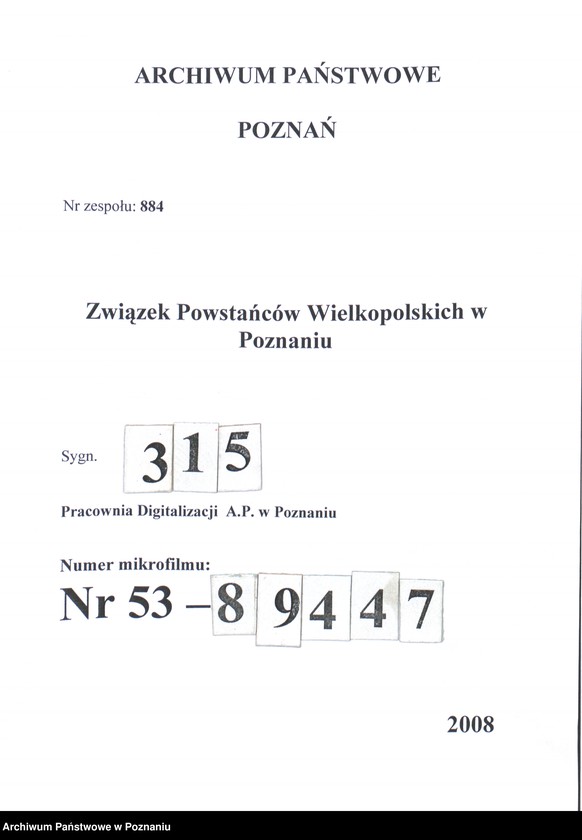 Obraz 1 z jednostki "Rawicz, akta koła."