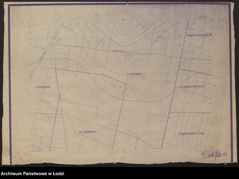 Obraz 2 z jednostki "Plan miasta Łodzi Sekcja NW 28"