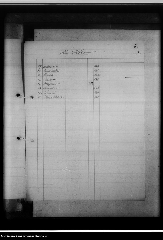 Obraz 7 z jednostki "Einziehungsprotokolle [ksiąg kościelnych] Kreis Warthbrücken [powiat kolski]"