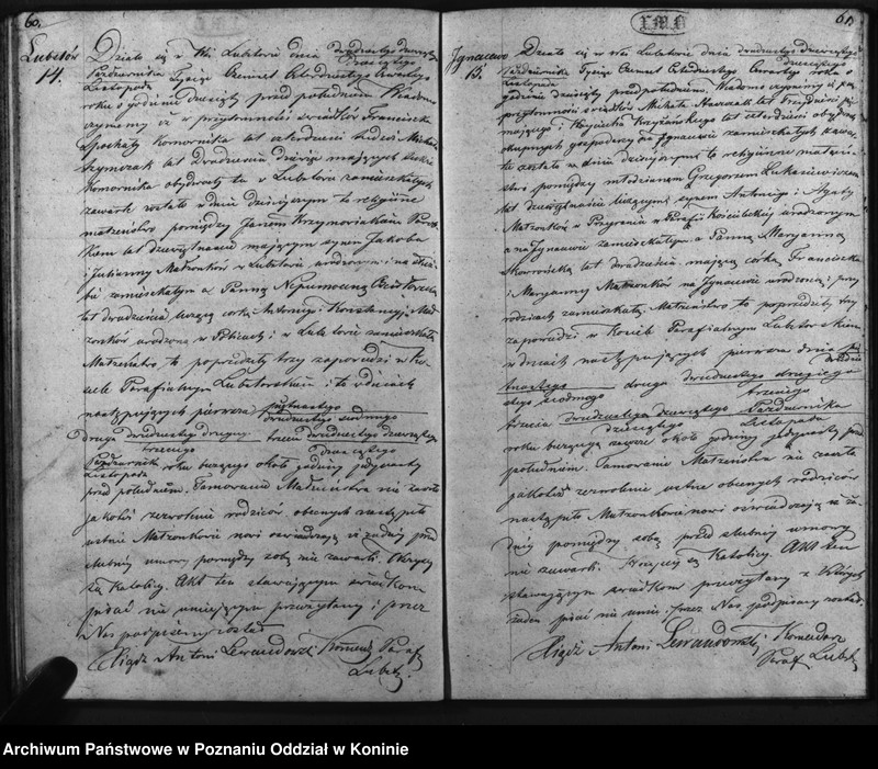 Obraz 20 z jednostki "Duplikat urodzonych, zaślubionych, zmarłych"