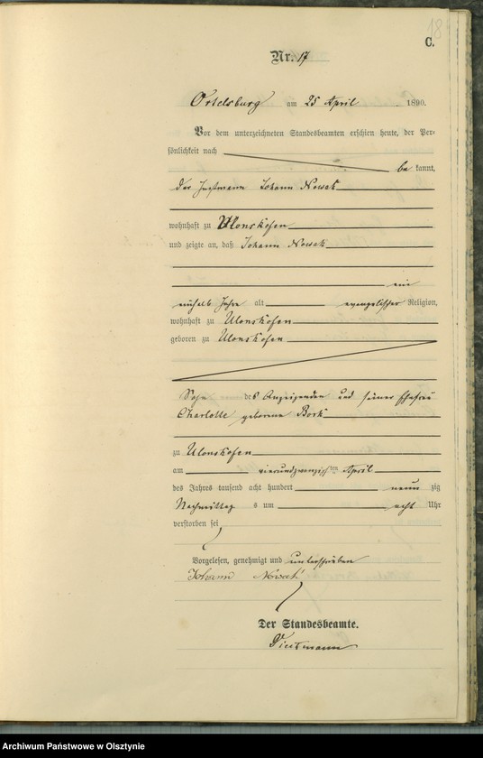 image.from.unit.number "Sterbe-Haupt-Register Nr 1 - 86"