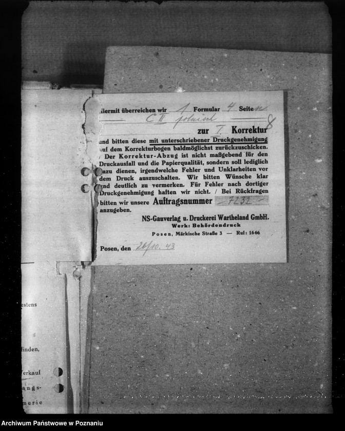 Obraz 13 z jednostki "Korespondencja, formularze i zestawienia wyników w zwiazku ze spisem bydła"