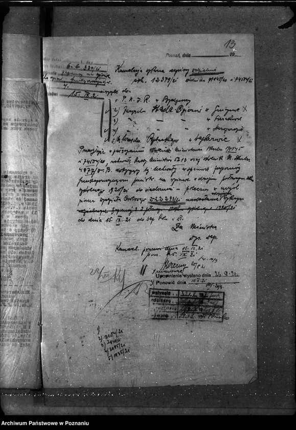 image.from.unit.number "Sprawy osobowe. Departament Rolnictwa i Dóbr Państwowych. Zapomogi szkolne"