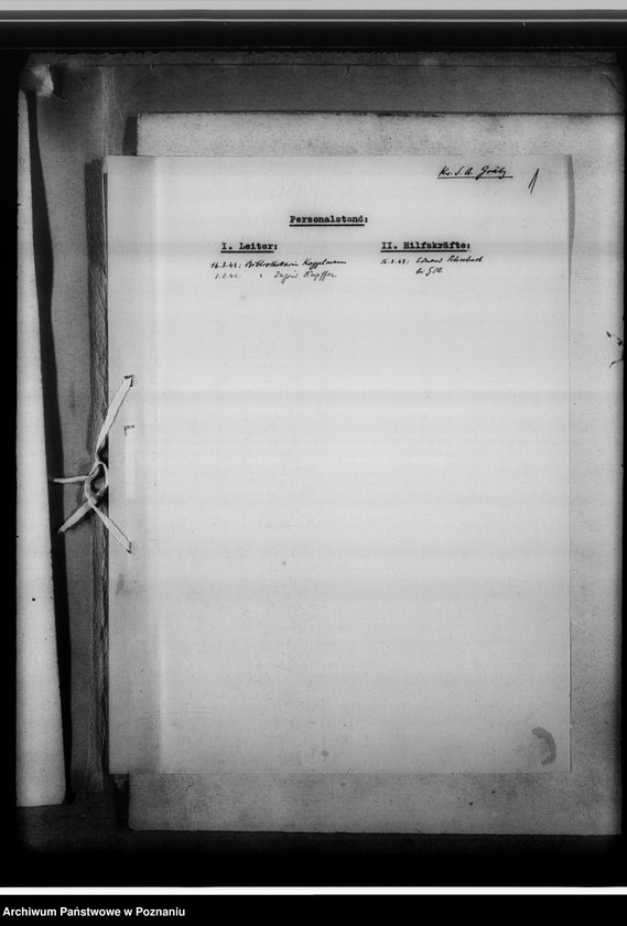 Obraz 5 z jednostki "[Korespondencja w sprawach organizacyjnych, sprawozdanie z działalności], Kreissippenamt Grätz [Grodzisk, powiat nowotomyski]"