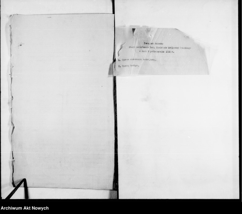 image.from.unit.number "Posiedzenia Rady Ministrów Królestwa Polskiego. Protokoły z załącznikami. 3.10.1918 r. - 11.11.1918 r.  Posiedzenia Rady Ministrów Republiki Polskiej. Protokoły z załącznikami. 18.11.1918 r. - 31.12.1918 r. T. 4"