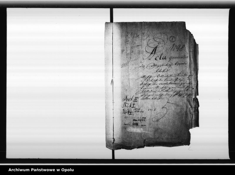 Obraz 4 z jednostki "Acta generalia des Magistrats zu Oppeln betreffend alle höhere Ortserlassenen Verordnungen in Rücksicht der Fremden - Polizei, der Aufsicht über revolutionair gesinnte Personen, Verfolgung von verdächtigen Ausländern, und aller derjenigen Verfügungen welche die pohlnischen Insurection betreffen"