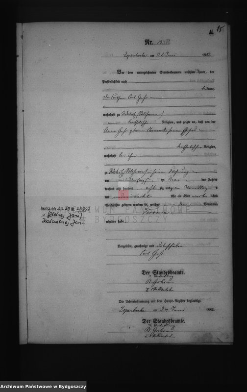 image.from.unit.number "Akta urodzeń - pierwopis nr 1-64"