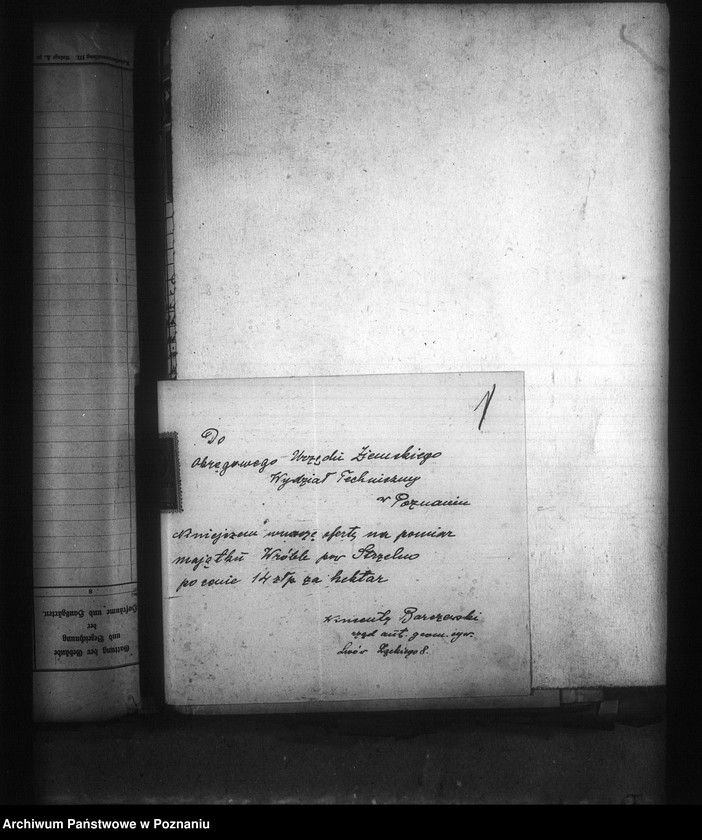 Obraz 5 z jednostki "Postępowanie techniczne /przy parcelacji majątku/ Wróble powiatu mogileńskiego"