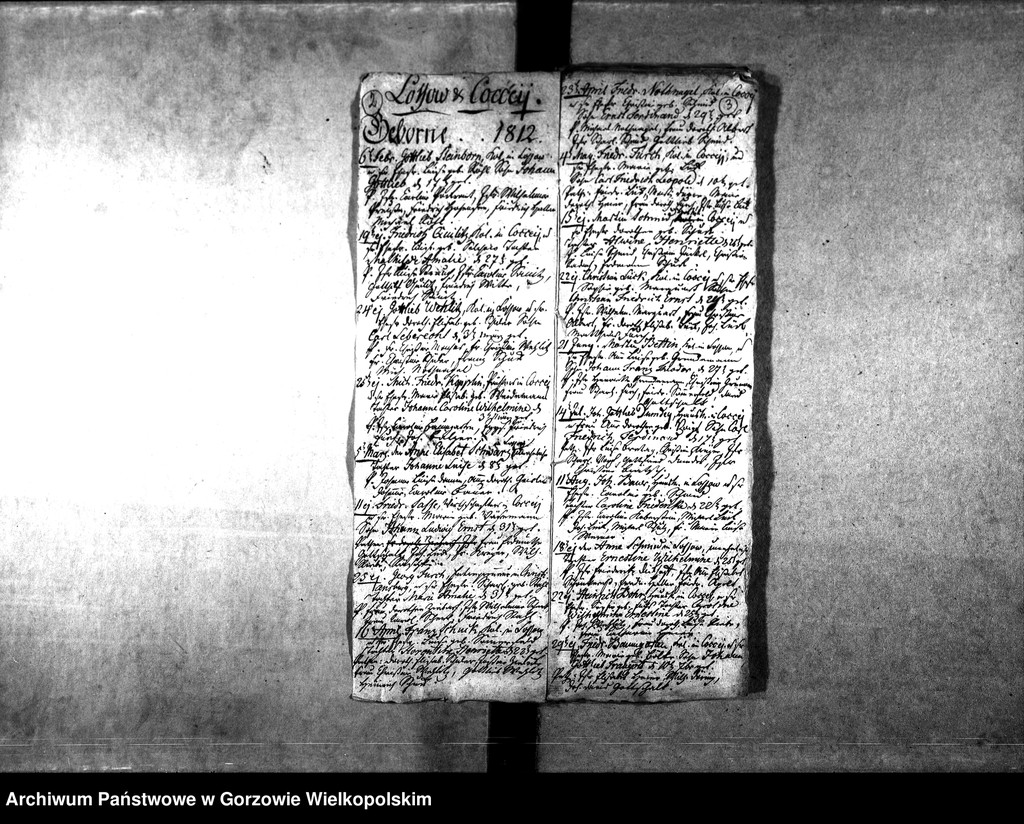 image.from.unit.number "Duplikate der Kirchenbücher von der Parochie Lossow: Lossow (Włostów), Cocceji Anthiel Neudorf (Krzyszczyna), Cocceji Antheil Neuwalde (Krzyszczynka)"