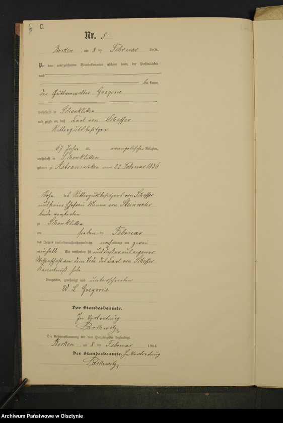 image.from.unit.number "Sterbe-Neben-Register Nr 1 - 38"