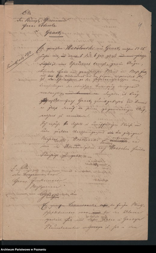 Obraz 7 z jednostki "Die Ermittelung der durch den Deserteur Czternasty kompromittierten Insurgenten Wesołowski und Lewandowski."