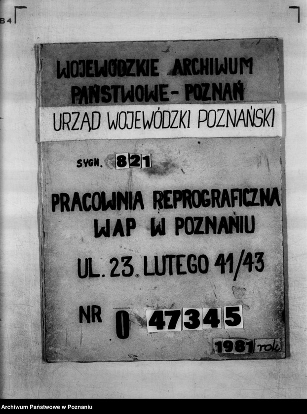 Obraz 1 z jednostki "/Cech rzeźnicko-wędliniarski w Gniewnie/ korespondencja w sprawie zmiany statutu"