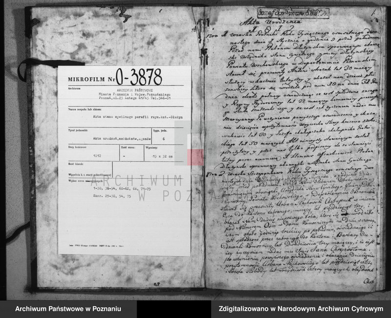 image.from.unit.number "Akta urodzeń, małżeństw i zgonu"