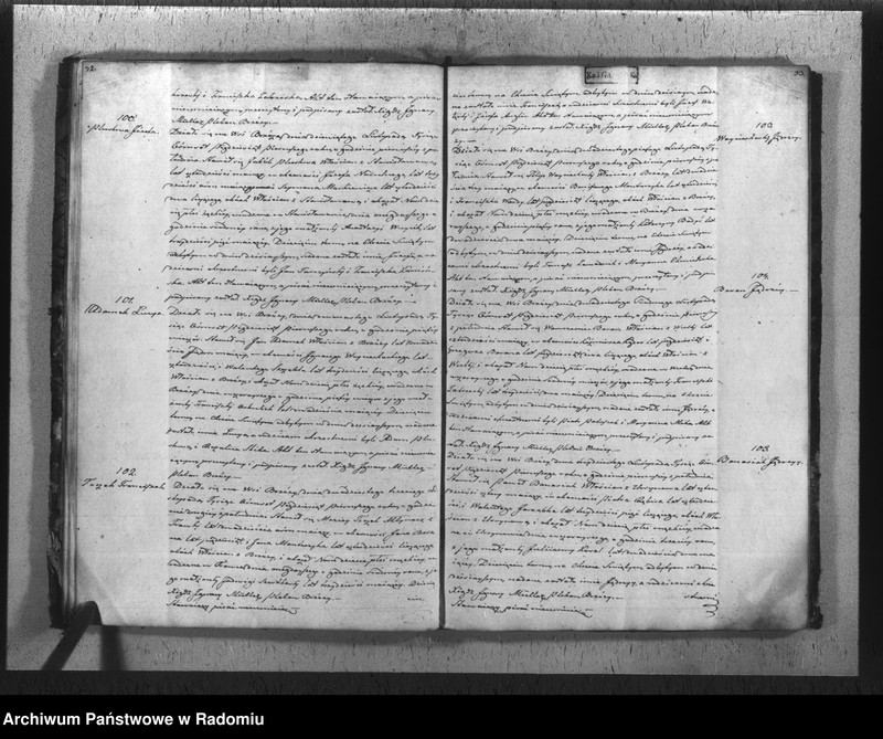 Obraz 19 z jednostki "Duplikat akt religijno cywilnych urodzonych, zaślubionych i zmarłych parafii Brzóza na rok 1851"