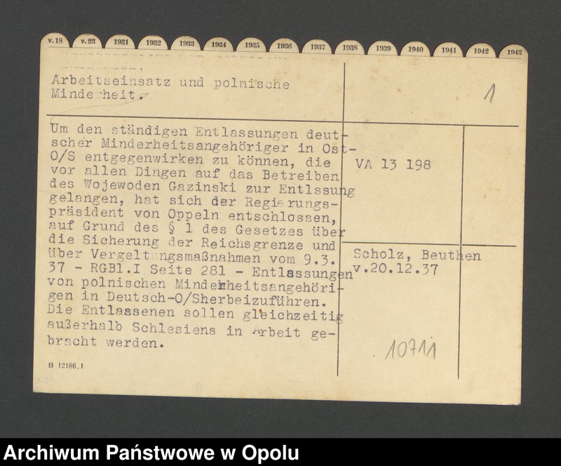 Obraz 3 z jednostki "Arbeitseinsatz und polnische Minderheit"