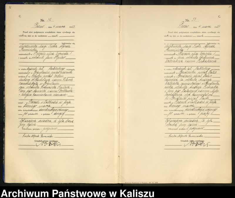 Obraz 20 z jednostki "[Księga zgonów]"