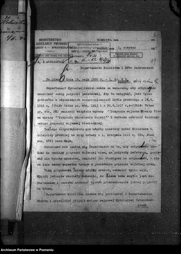 Obraz 15 z jednostki "Sprawy gospodarcze - ogólne Pożyczka Państwowa"