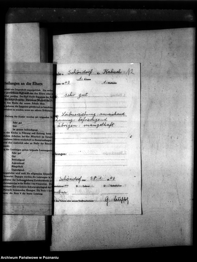 Obraz 16 z jednostki "[Akta personalne wychowanka Josefa Friedricha, ur. 9 VI 1936]."