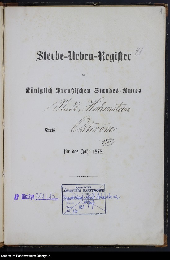 image.from.unit.number "Sterbe-Neben-Register Nr 1 - 77"