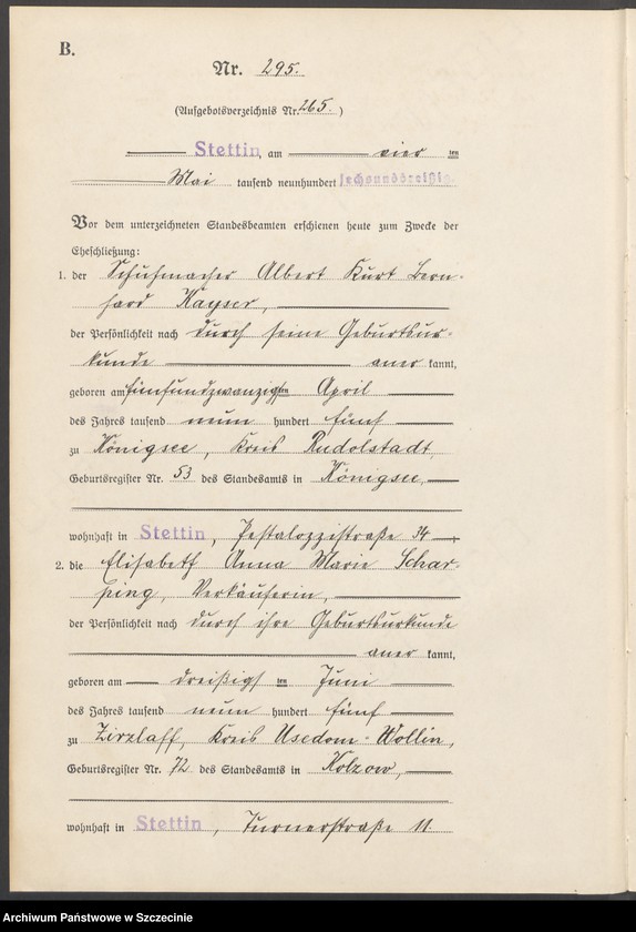 image.from.unit.number "Heiratsregister"