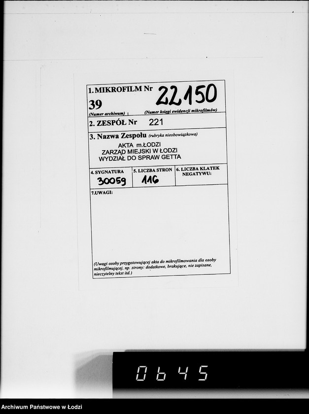 Obraz 2 z jednostki "Aufträge 10501- 10590"