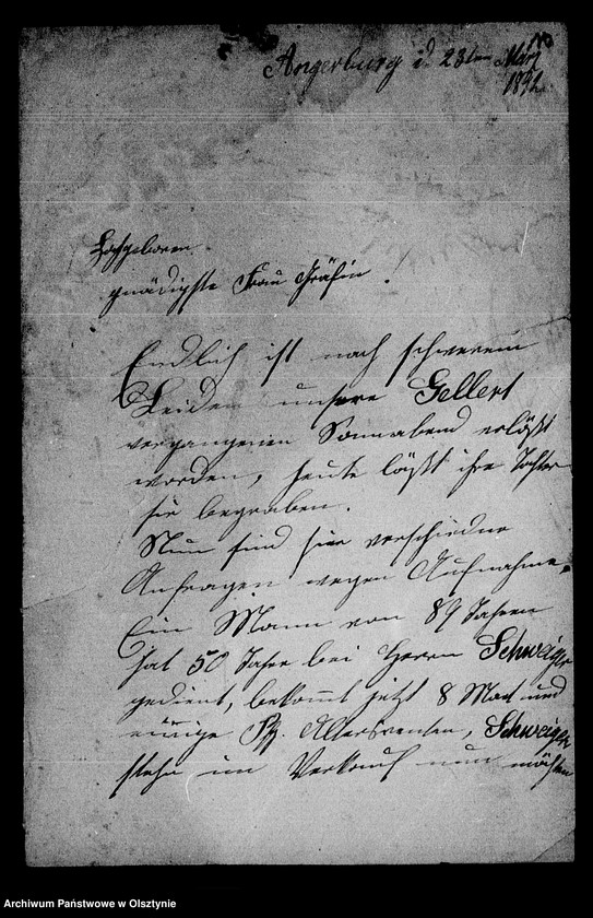 image.from.unit.number "/5 Berichte der Siechenhausschwester A. Lemke u. 50 Berichte der Diakonisse Amalie Gunwald aus dem Angerburger Siechenhaus/"