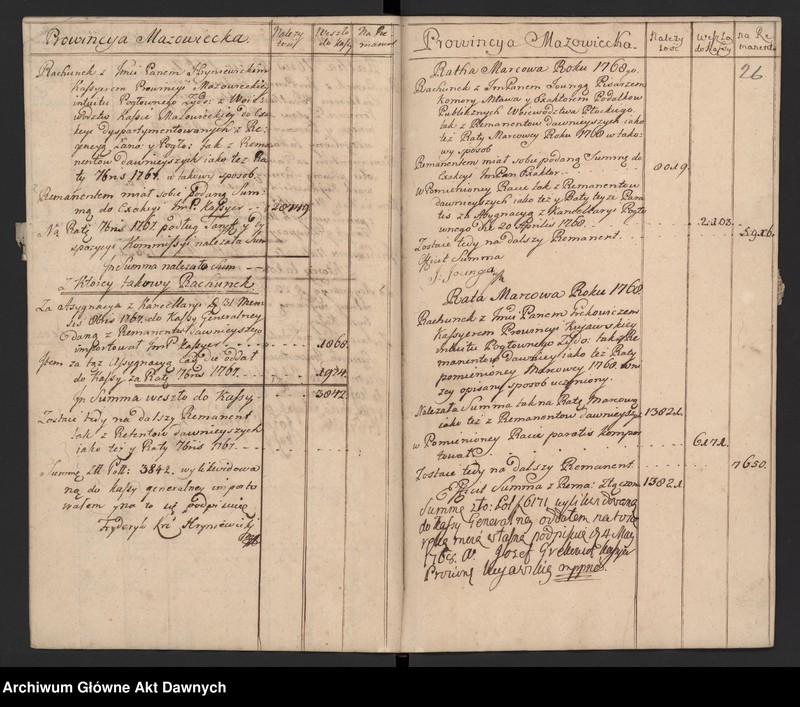 image.from.unit.number "Księga wpłat do kasy generalnej Skarbu Koronnego."