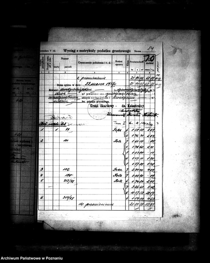 Obraz 18 z jednostki "Przymusowy wykup majątku Chrzypsko Wielkie i Białcz powiatu międzychodzkiego"