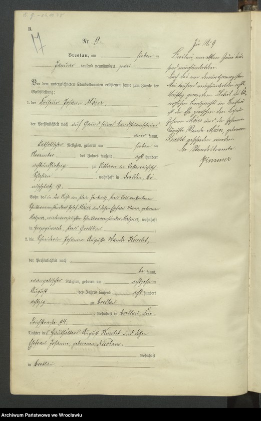 image.from.unit.number "Heiraths-Haupt-Register Breslau IV 1902 Band 1"