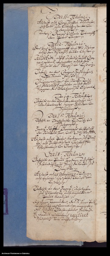 image.from.unit.number "Protokollbücher des Vogteigerichts zu Marienburg nebst Iudices"