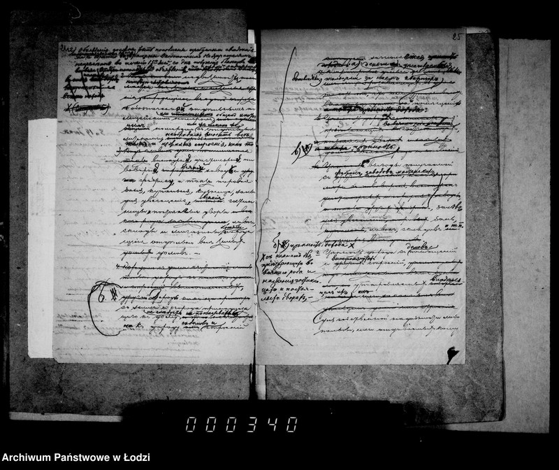 Obraz 20 z jednostki "O perepisi domov i stroenji v gor. Lodzi dlja obloženija ich podymnoju podatju na 1897-1901 gody"