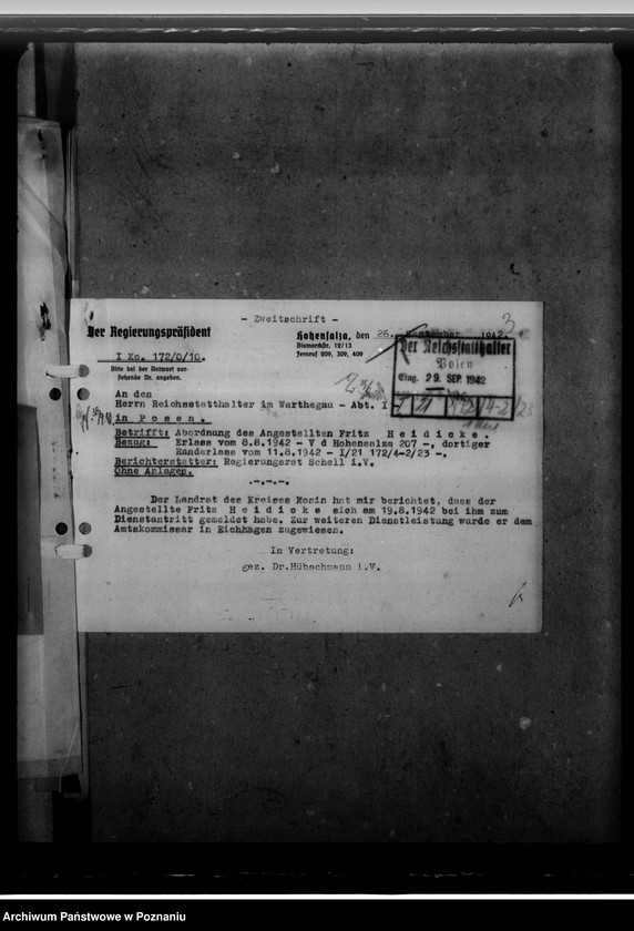 Obraz 7 z jednostki "Rast, Erich; Heidicke, Fritz - urzędnicy"