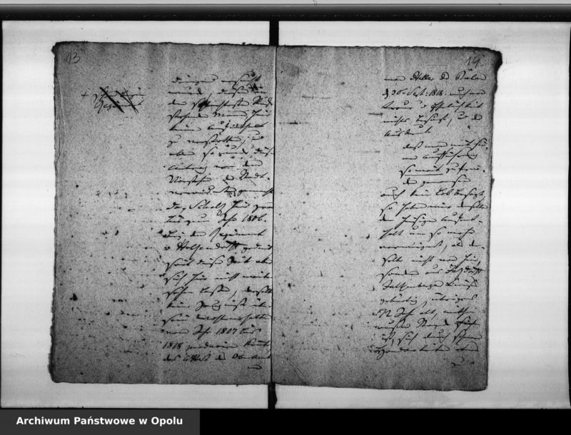 Obraz 13 z jednostki "Acta von Anziehung der Schutz - Verordneten bei der Stadt Oppeln und deren Annahme betreffend"