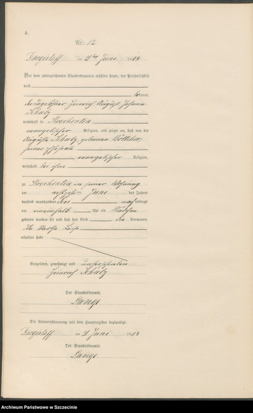 Obraz 15 z jednostki "Geburts-Register (Neben-Register)"
