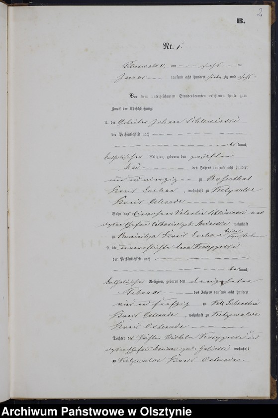 image.from.unit.number "Heiraths-Neben-Register Nr 1 - 20"