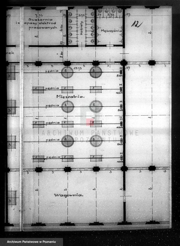 Obraz 16 z jednostki ""Centra" Zakłady Przemysłowe W. Tomaszewski w Poznaniu projekt hal fabrycznych"