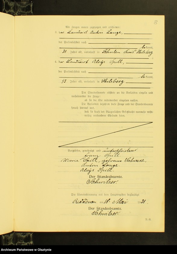 image.from.unit.number "Heiraths-Neben-Register Nr 1 - 16 [ Księga małżeństw - wtóropis ]"