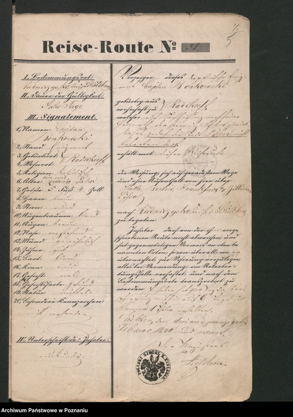 Obraz 8 z jednostki "A. betr. Cajetan Bonkowski in Leipe"