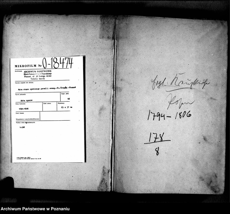 Obraz 3 z jednostki "Sterbenbuch"