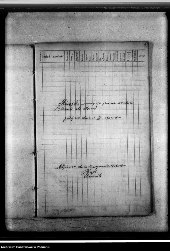 Obraz 5 z jednostki "Ewidencja składek członkowskich Związku Hallerczyków placówki wrzesińskiej"