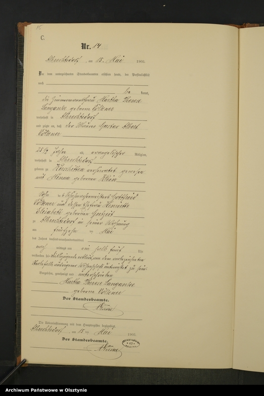 image.from.unit.number "Sterbe-Neben-Register Nr 1 - 32"